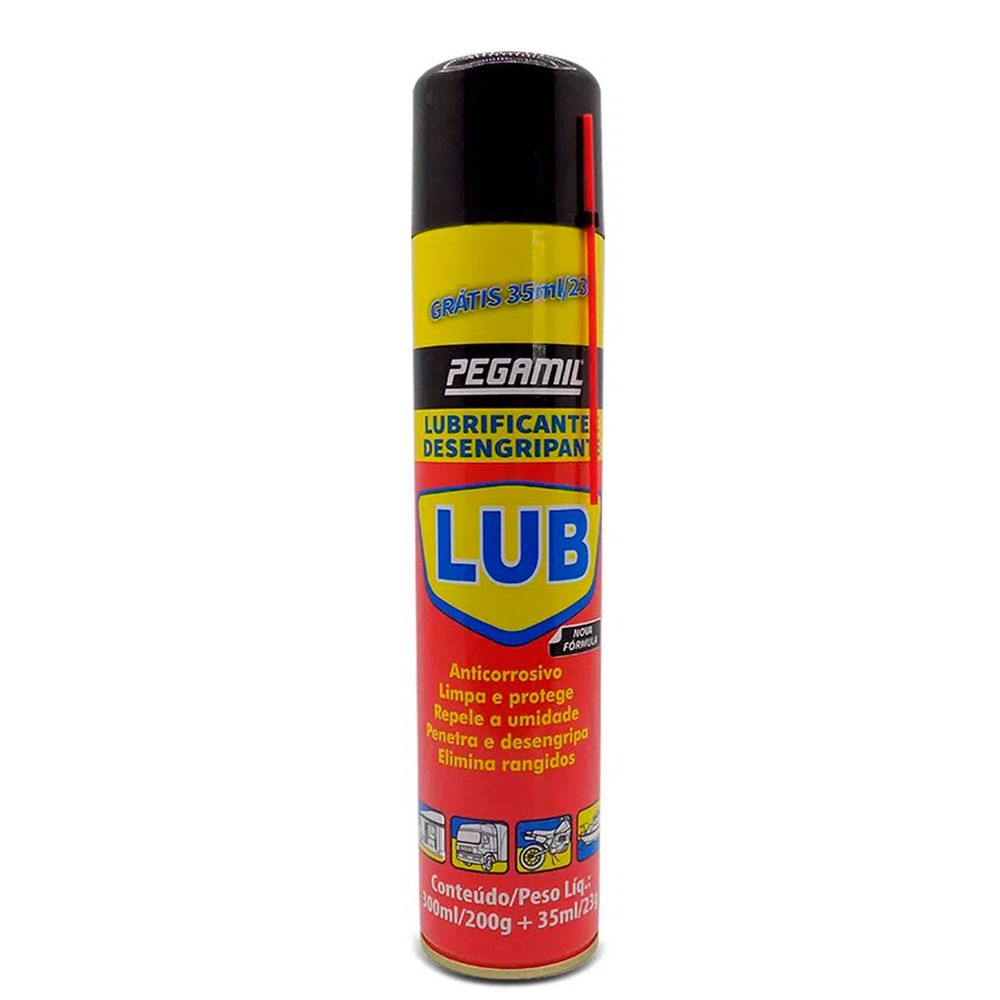 Lubrificante e Desengripante Lub Pegamil 335ml - maluli